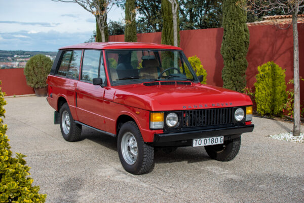 1981 Range Rover Classic 3.5 V8 2d Masai Red - RANGE ROVER CLASSIC ...