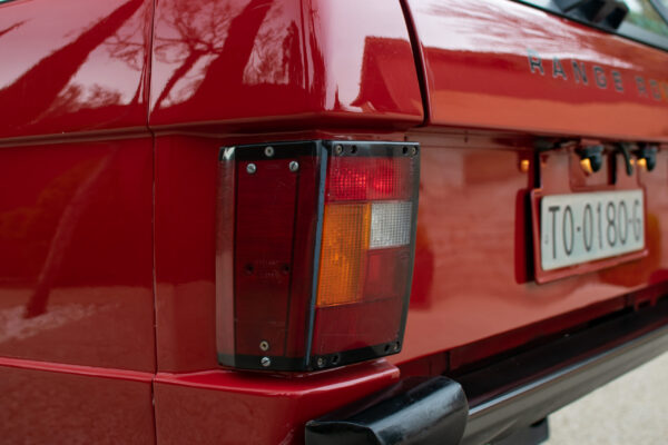1981 Range Rover Classic 3.5 V8 2d Masai Red - RANGE ROVER CLASSIC ...