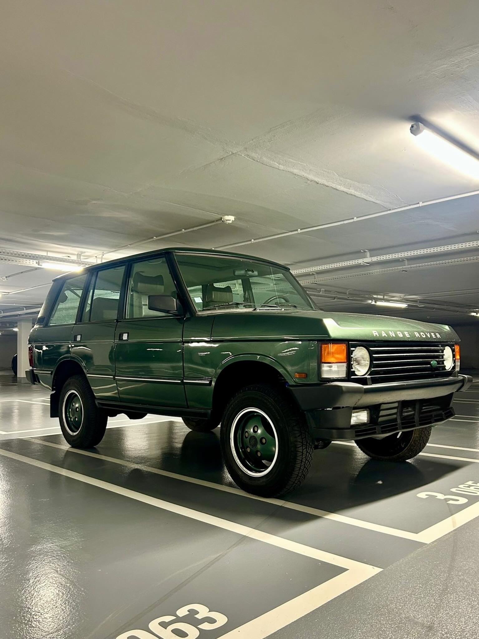 1991 Range Rover Classic 3.9 V8 Vogue SE 4d Ardennes Green